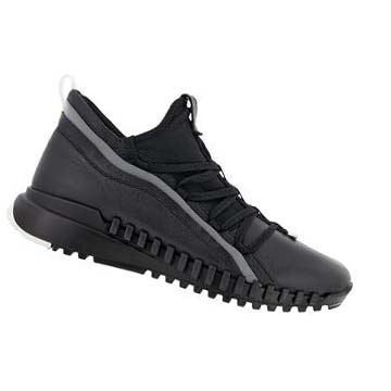Baskets Ecco Zipflex Easy Slip-on Homme Noir | FR 670LIS